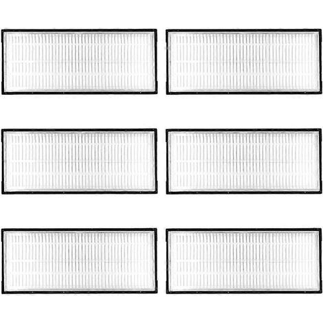 Lot de 6 filtres HEPA pour aspirateur robot Roborock S7 MaxV/S7 Max Ultra/S8/S8+/S8 Pro Ultra, accessoires de filtration (1/5)