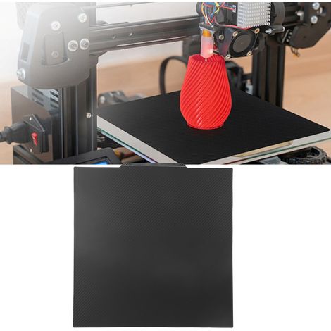 Plaque de construction en PET PEO compatible avec l'imprimante 3D Voron 2.4, plateau d'impression double face brillant, plateforme flexible 350 x 350 mm (1/5)