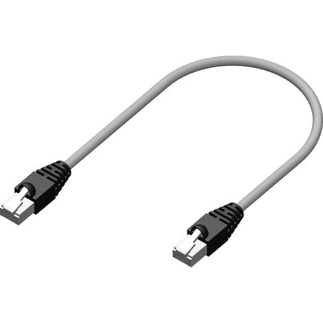 Câble cat 6 Avec connecteur Connecteur mâle / Connecteur mâle, UTP 24 AWG, gaine PVC Bleu, 2m ( Prix pour 1 ) (1/3)