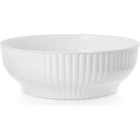 Bol de cuisine blanc 28 cm, 4 l