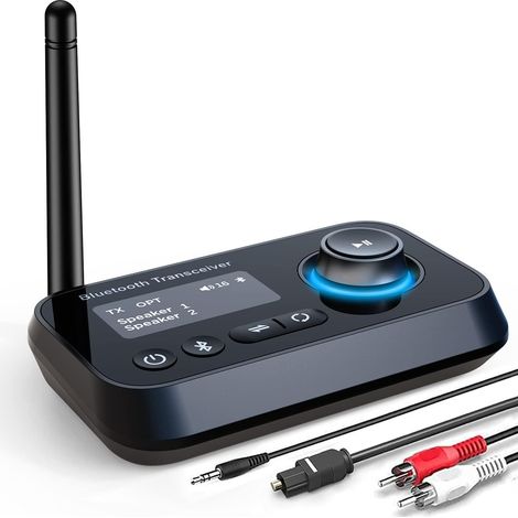 Émetteur-récepteur Bluetooth 5.0 NÖRDIC, adaptateur audio pour 2 casques longue portée (1/5)