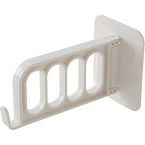 Crochet de suspension adhésif multifonctionnel, support organisateur de vêtements pour carreaux muraux de fenêtres en verre (blanc)