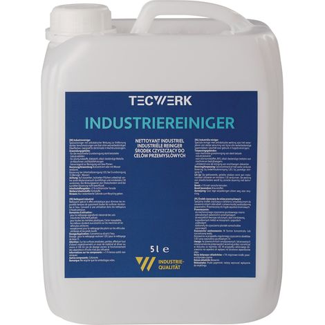 Limpiador  industrial  5l  concentrado  bidón  TECWERK (1/2)