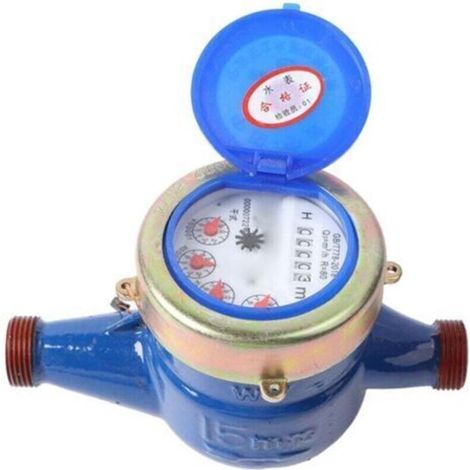 DN15 Flow Meter Dry Type Water Meter Remote Monitoring Cold Water Meter for Home or Industrial Use (1/5)