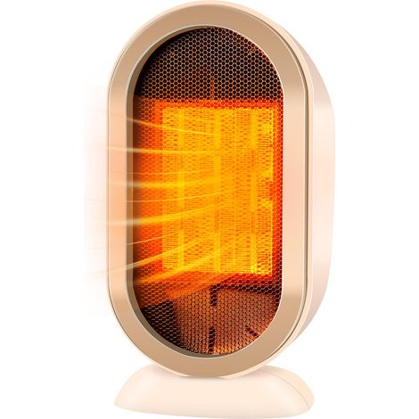 Zusatzheizung, Badezimmerlüfter, Mini-Elektroheizung 800 W/1200 W, Überhitzungs- und Kippschutz für Bad, Wohnzimmer, Büro