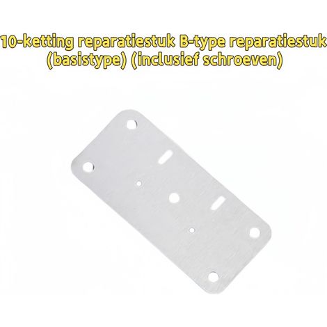 10 Plaque de réparation pour charnière Plaque de réparation pour le montage de charnières de meubles et d armoires de cuisine Haute stabilité Plaque de réparation type B version de base vis incluses C (1/5)