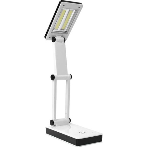 Lampe de Bureau, Lecture Rechargeable par USB, Portable &Pliable, Chevet Tactile LED pour Enfants étude, Travail, Bureau, Chambre (1/4)