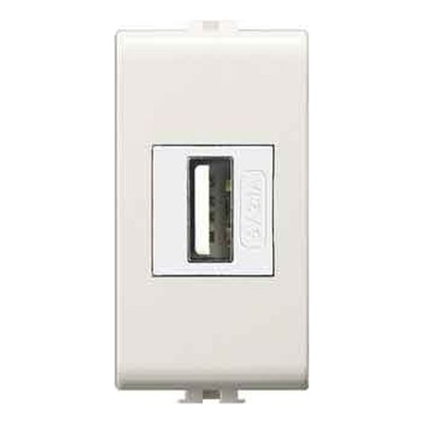 ALIMENTATION ENCASTRABLE USB 'EASY' Blanc