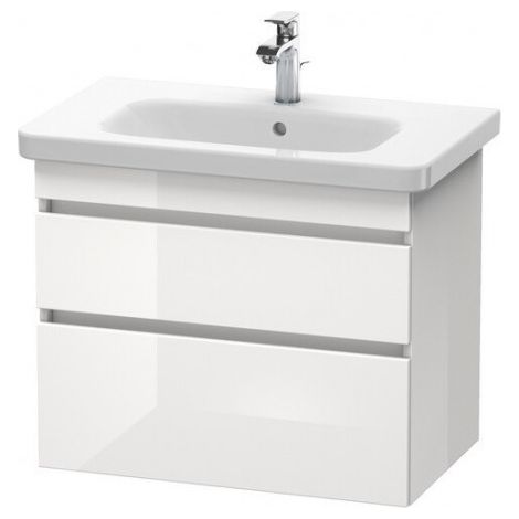 Support de lavabo DURASTYLE 448x730x610mm gris béton mat/bas ma