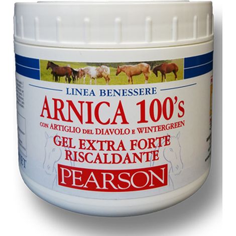ARNICA 100'S Pearson gel extraforte riscaldante con arnica, artiglio del diavolo e wintergreen 500 ml