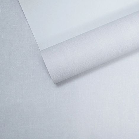Plain White Textured Wallpaper Linen Weave Effect Thick Slightly Imperfect Vinyl (1/5)