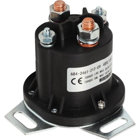 Électrovanne 48V 150A 649373 Compatible Chariot Électrique E-Z-GO RXV 2008 et Après (1/5)