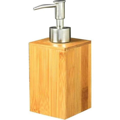 Pump Bottle Bamboo Bottle Shampoo Face Wash Bath Gel Soap