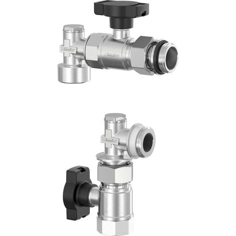 Flamco Juego de conexión del distribuidor vertical DN20 G1i x G1a MS vern., F14023