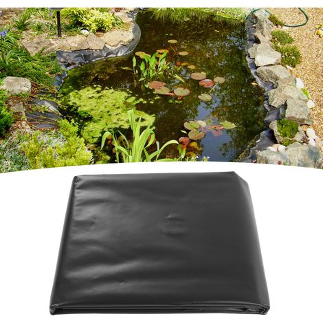 Membrane pour bassin, film plastique perméable, 3 x 5 m (1/5)