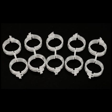 Lot de 200 clips de support pour plantes, clips de support pour jardin (1/5)