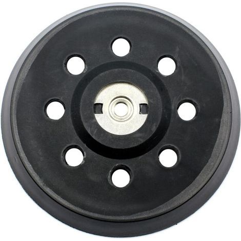 Plateau de Poncage, 125mm Plateau de Ponçage, Plateau pour Metabo SXE 325 Intec 425 Turbotec 631220000 (Noir) (1/4)