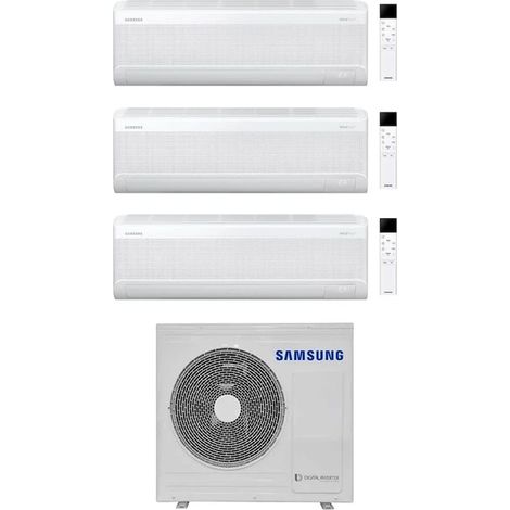 SAMSUNG Condizionatore trialsplit Windfree Avant S2 9000+9000+12000 btu 10kw inverter wifi codice prod: AR70F09(09)(12)C1AWNEU AJ100TX (1/2)
