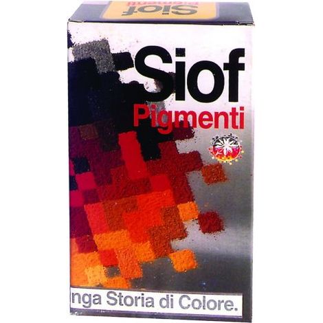 12PZ COLORANTE IN POLVERE A BASE DI TERRA gr. 500 col. Rosso Inglese