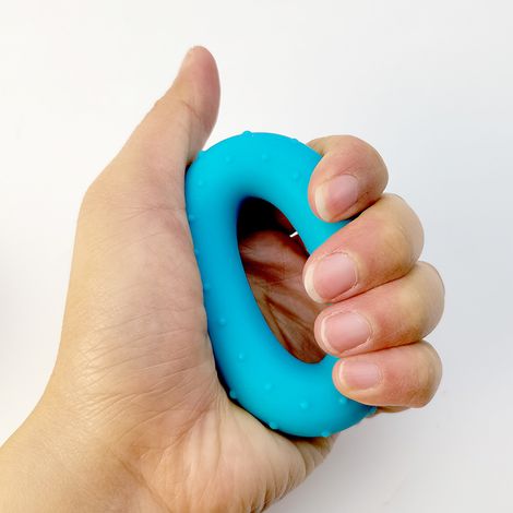 Ensemble de 4 pinces en silicone pour renforcer la force de préhension et les exercices de la main. (1/4)