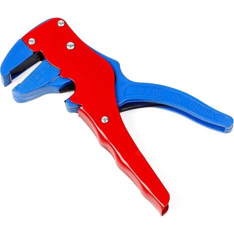 Coupe-fils automatique réglable de 0,25 à 6,0 mm avec pince à becs fins et pince coupante à becs coudés (1/5)
