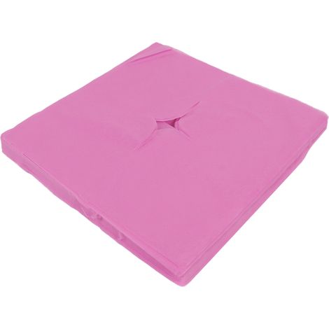 100 Pièces Bonnets Jetables pour Épilation, Respirants et Absorbants, Pour Soins du Visage et Instituts de Beauté - Rose (1/5)