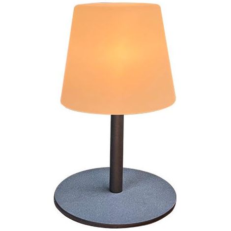 Lampe de bureau - Utilisation intérieure ou extérieure - Rechargeable via le câble USB inclus - Intensité réglable - Lumière blanc chaud (1/5)