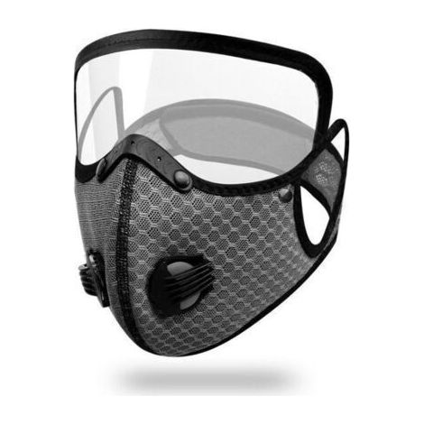 Visière de protection grise pour motos électriques, unisexe, coupe-vent, protection solaire, masque intégral.