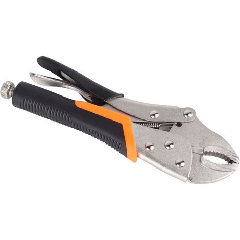 Pince multiprise multifonction de 25 cm (10 po) avec poignée en plastique et verrouillage réglable pour l'entretien et le travail du bois