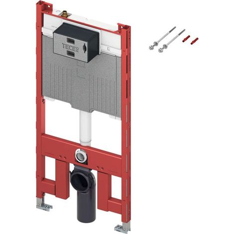 Tece TECEprofil - Modulo di installazione per WC sospesi, con casetta Octa II, 8 cm, altezza di montaggio 1,12 m 9300500 (1/2)
