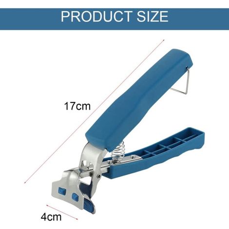 Pinze da cucina - Pinze di alta qualità - Acciaio inossidabile - Pinze resistenti al calore - Accessorio da cucina - Pinze per ciotole in silicone - Blu - 18 x 4 x 4 cm - Pinze antiscottatura (1/5)
