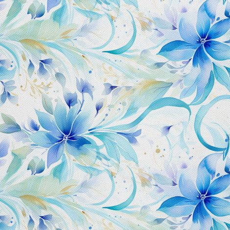Tela decorativa para exteriores Oxford - Estampado floral - DX2076 (1/5)