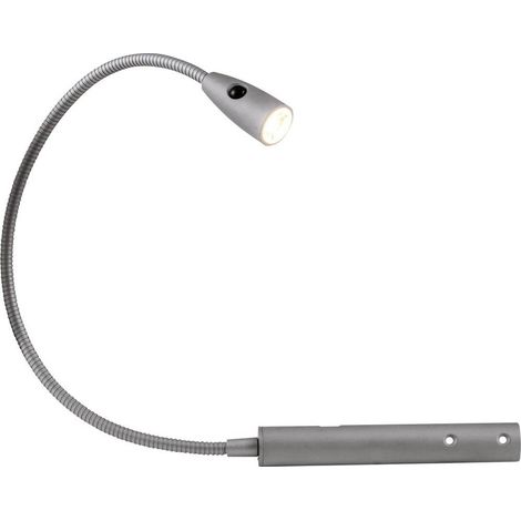 Heitronic Berta 27745 Abat-Jour LED LED (monocolore) LED a montaggio fisso 1.5 W Bianco caldo Argento (1/5)