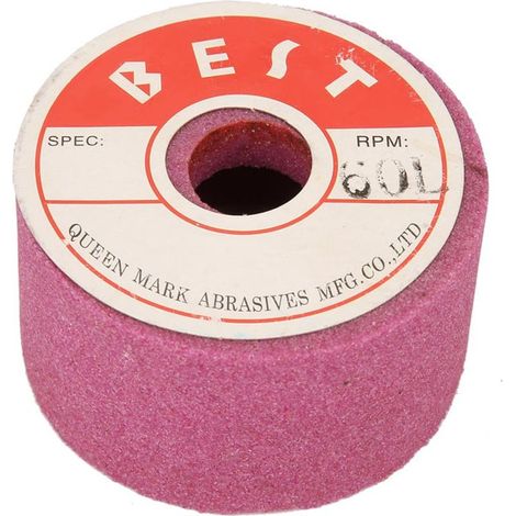 Meule en corindon céramique, type coupelle, 75 x 40 x 20 mm, grain 120, rouge (1/5)