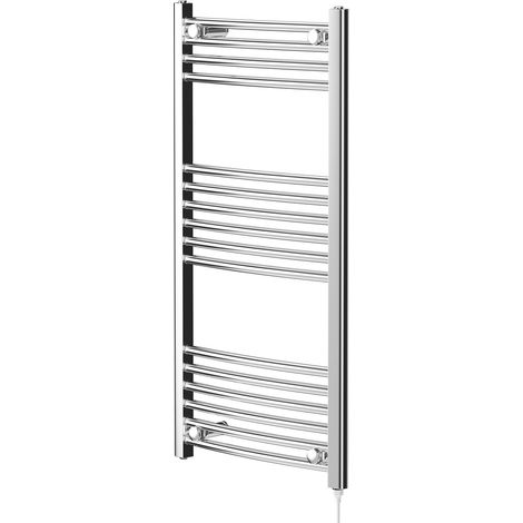 Marco Chrome 1000mm x 500mm Electric Heated Towel Rail (1/5)