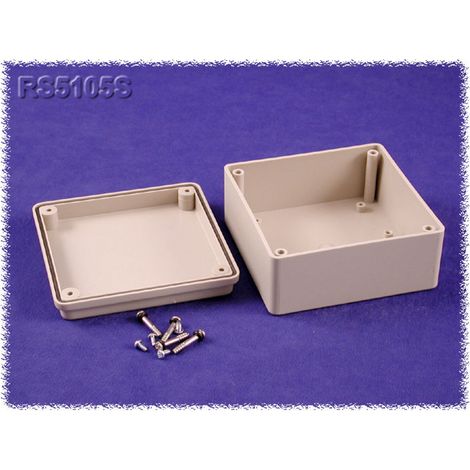 Hammond Electronics RS5105S Universal-Gehäuse 105 x 105 x 55 ABS Grau 1 St.