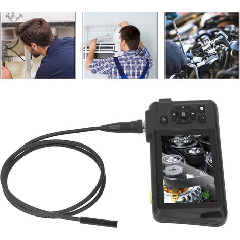 Tragbares 4,5-Zoll-Industrieendoskop mit IPS-HD-1080p-Bildschirm und zwei 7,9-mm-Linsen (1/5)