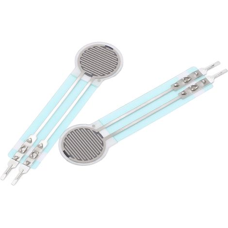 2 Stück Dünnschicht-Drucksensoren (FSR), flexibel, biegeempfindlich, Widerstand, 20 g–3 kg (1/5)