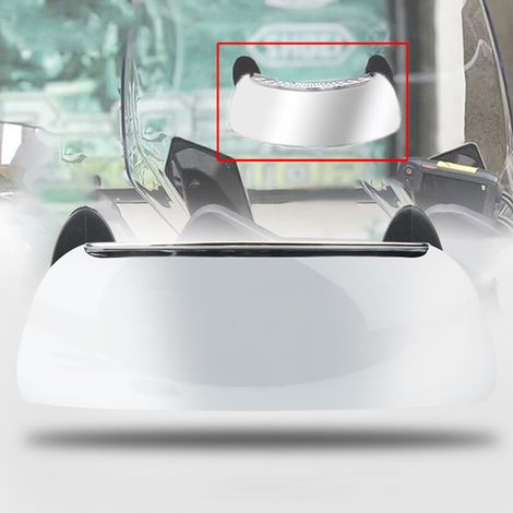 Wide-angle motorcycle rearview mirror, reflector, concave-convex spherical mirror, 180-degree wide-angle rearview mirror, blind spot mirror