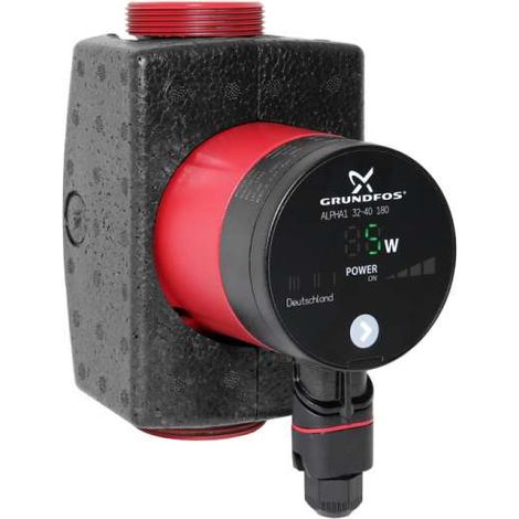 Grundfos Alpha1 Hocheffizienz-Umwälzpumpe 99236216 32-40, 180 mm, PN 10, 230 V (1/5)