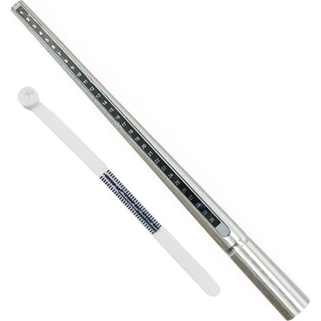 Outil de calibrage de bijoux en métal facile à utiliser pour bagues et accessoires de vérification des dimensions (1/5)