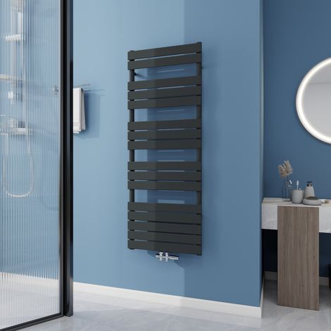 AICA Badheizkörper Design Handtuchwärmer Badezimmer Heizkörper Paneelheizkörper 1600x600mm Anthrazit (1/5)