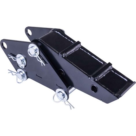 Scheppach Butée de pelle compatible mini pelle EXC815 - idéal pour saisir des matériaux de forme irrégulière et le transport de matériaux encombrants