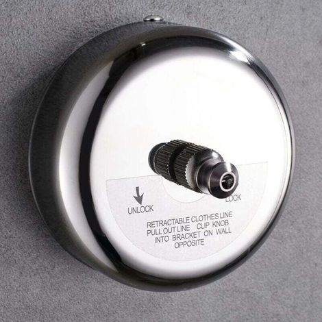 Tendedero retráctil para uso interior y exterior, tendedero de pared para ropa de interior, tendedero de 2,8 m para apartamentos, hoteles, lavanderías, baños, para secar edredones, ropa y toallas.
