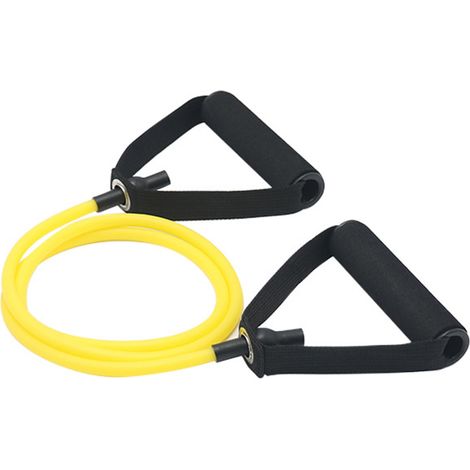 Entraînement de force, fitness, corde élastique, tire-bras, force, yoga, mot, traction, corde de traction (1/4)