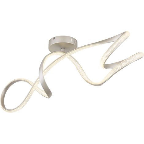 Globo - plafón - SWIRL - acero - metal - LED - 67341DN