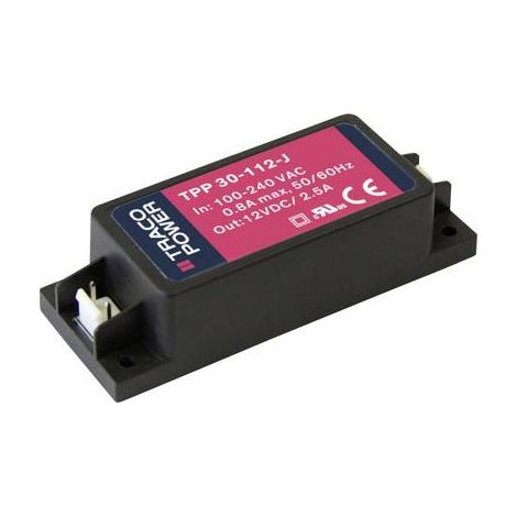 TracoPower TPP 30-112-J Alimentation à découpage 12 V/DC 2.5 A 30 W R452921 (1/2)
