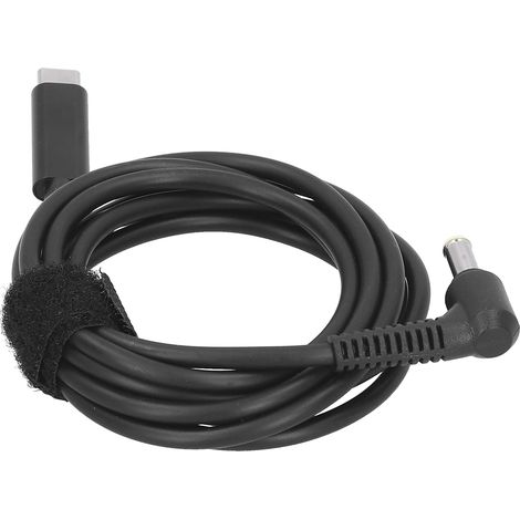 Câble adaptateur secteur USB-C mâle vers DC5.0 x 1.0 mm mâle pour ordinateur portable (1/5)