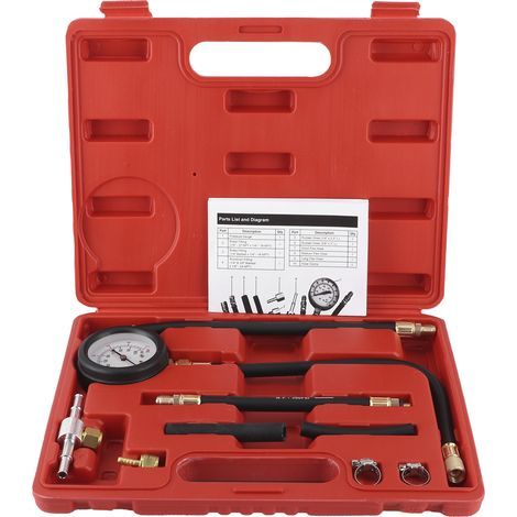 Fuel Injection Pressure Test Gauge 0-100 PSI - For Gasoline Engines (1/5)