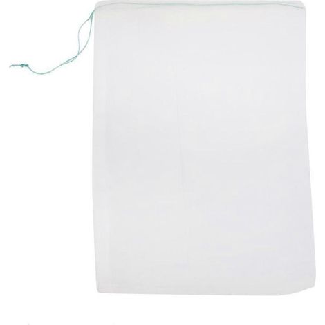 Sacs filtrants pour bassin de jardin, paquet de 10, sacs en filet de nylon avec cordon de serrage (1/5)